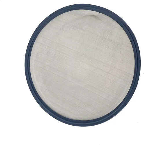 Vista 12 de HFS (R) 1,5 "Tri Clamp Screen Junta FKM w/Stainless Screen 10 Mesh (2000 μm)