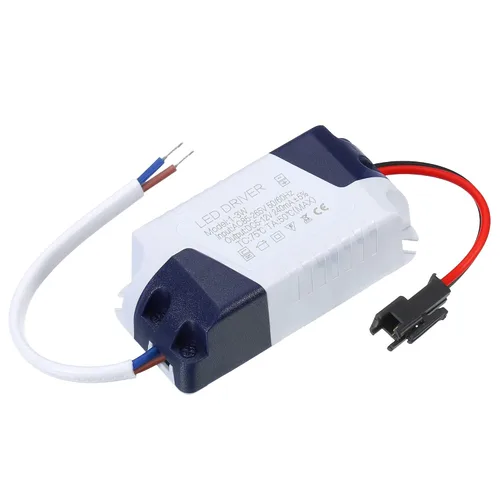 Vista 3 de PATIKIL 1-3W 240mA LED Driver, AC 85-265V Salida 5-12V DC Conector macho Conector Rectificador de corriente constante Transformador Fuente