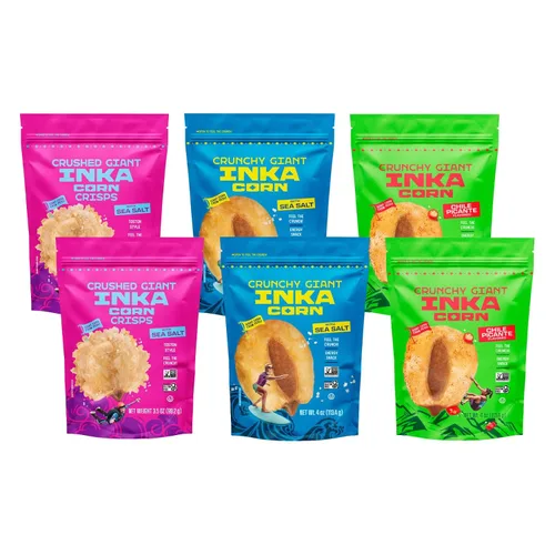 Vista 8 de Inka Crops Maíz, Chile Picante, 4 oz