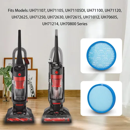 Vista 3 de Filtro de repuesto compatible con aspiradora vertical Hoover Wind Tunnel XL Pet sin bolsa, compatible con modelos UH71107, UH71105, UH71105DI