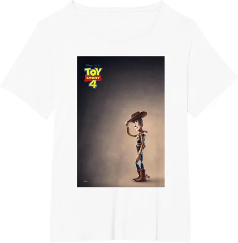Vista 35 de Disney Pixar Toy Story 4 - Camiseta gráfica con póster de película Baby Blue