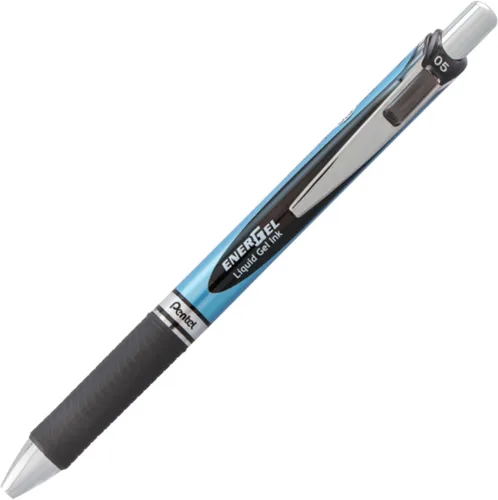 Vista 7 de Pentel EnerGel RTX - Bolígrafo retráctil de gel líquido, punta de aguja de 0.02 pulgadas, línea fina, tinta negra, paquete de 12 cajas con ventana