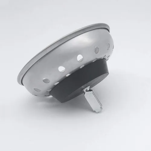Vista 3 de GZILA Tapón de colador de cesta de fregadero de cocina, repuesto para desagüe de fregadero de cocina estándar de 3-1/2 pulgadas, acero inoxidable