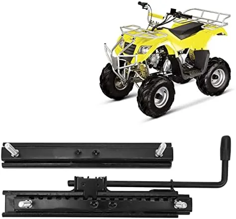 Vista 2 de Soportes deslizantes de asiento de Go Kart, asiento de dos plazas, pistas de Go Kart, rieles deslizantes de asiento, 2 piezas de pista deslizante