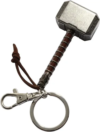 Vista 3 de Llavero, Marvel Thor Martillo 2 peltre, talla única , Pewter