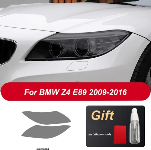 Vista 3 de JCAKES Adhesivo de TPU transparente para faros delanteros de coche, para BMW Z4 E89 2009-2016 G29 2019 2020 Accesorios