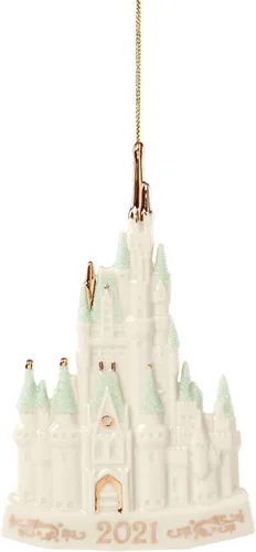 Vista 3 de Lenox - Adorno navideño de Campanilla con un lazo navideño, multicolor, modelo 2021