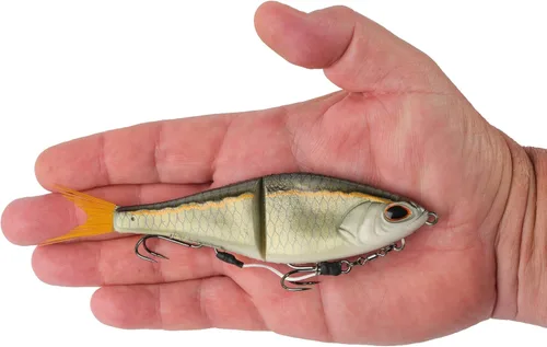 Vista 3 de Berkley PowerBait Chop Block Cebo de pesca suave Golden Shiner
