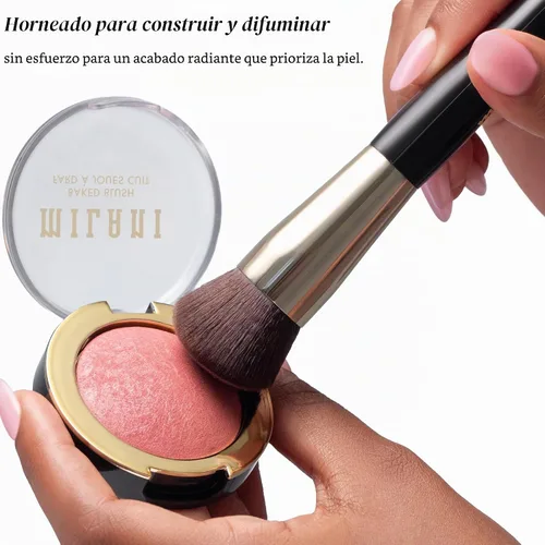 Vista 6 de Milani Rubor al horno, rubor en polvo de maquillaje para mejillas - Dolce Dolce Pink (Actualizado)