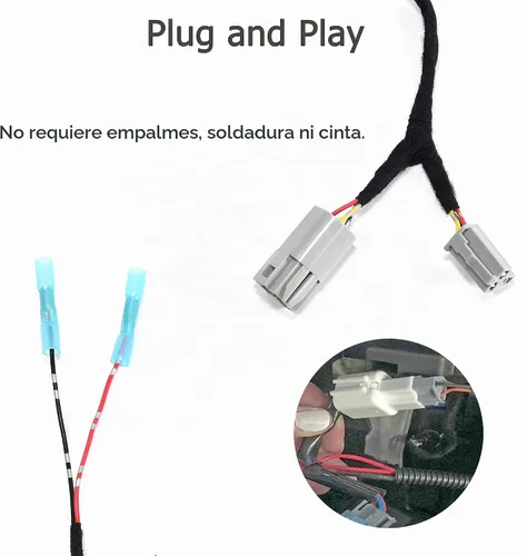 Vista 7 de EWAY Adaptador de corriente de 12 voltios para encendedor de cigarrillos GM Chevrolet Buick/arnés de cable para agregar dispositivo de radio CB