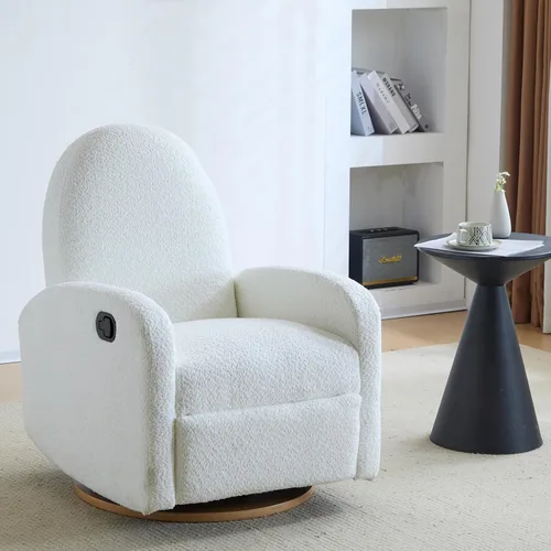 Vista 13 de Silla reclinable giratoria de 270° para adultos