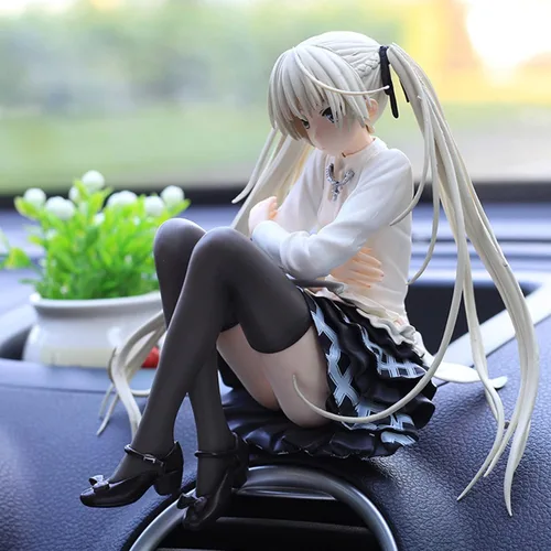 Vista 3 de QAHEART Figura de anime Kasugano Sora de dibujos animados Anime Girl Figura de PVC Modelo Figura de acción Estatua Juguetes Adornos de Escritorio