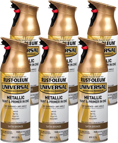 Vista 160 de Rust-Oleum Pintura en aerosol metálica universal para todas las superficies, cobre envejecido Cobre (Aged Copper)