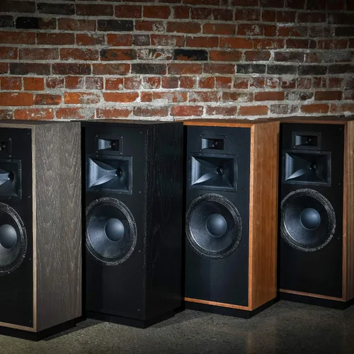 Vista 3 de Klipsch Forte IV Heritage - Altavoces con bocina de pie de alta calidad en ceniza negra