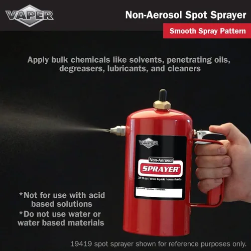 Vista 3 de Vaper 19423, pulverizador puntual sin aerosol - Naranja