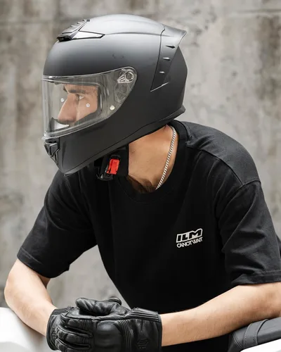 Vista 7 de ILM - Cascos de motocicleta de cara completa para hombres y mujeres, para deportes motorizados, moto, calle, carreras, aprobados por DOT