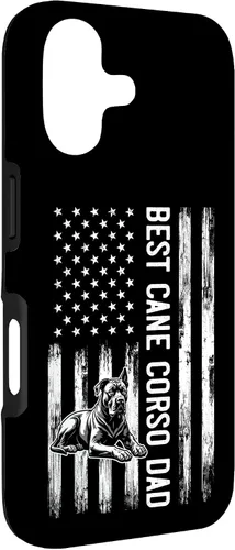 Vista 3 de Best Cane Corso Dad Patriotic Dog Lover Gift, Mastiff Case for iPhone 17