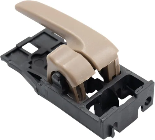 Vista 5 de TRQ Manija de puerta interior delantera izquierda color marrón roble compatible con Toyota Tundra 2000-2006