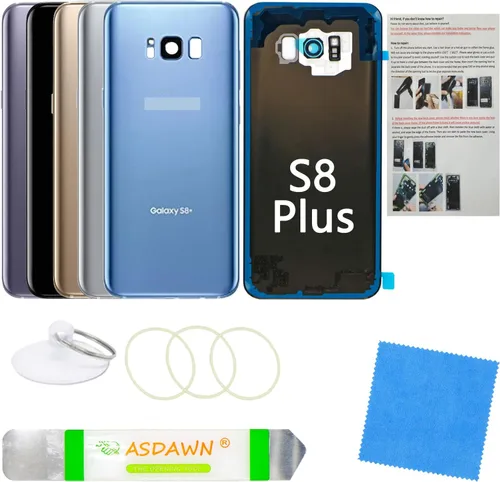 Vista 82 de Para Galaxy Note 8 SM-N950 All Carriers Reemplazo de cristal del panel Cinta preinstalada + lente de cámara preinstalada + kit de herramientas