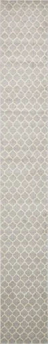 Vista 101 de Unique Loom Trellis Collection - Alfombra de área de Filadelfia, rectangular de 2 pies 2 pulgadas x 3 pies, color morado y marfil