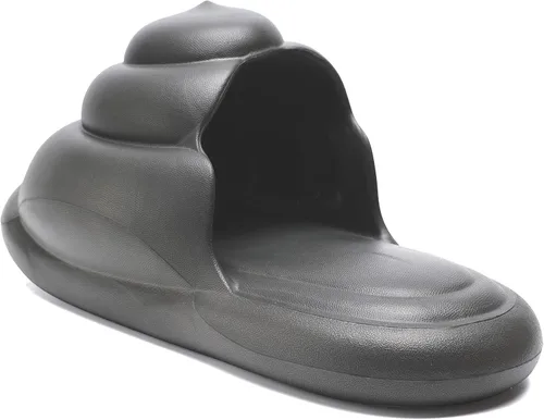 Vista 3 de Kiemorgy Cute Ice Cream Poop Waterproof Slippers for Women Men, Comfy Womens Mens Slides,Unisex Waterproof Sandals Indoor Outdoor House,Funny Gag