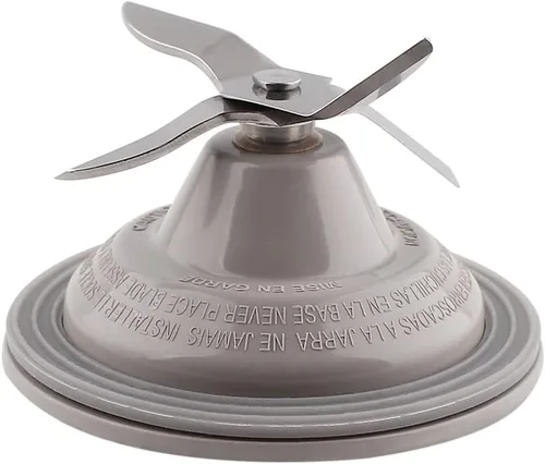 Vista 5 de Anbige Hoja de piezas de repuesto con anillo de collar de base de tarro, compatible con mezcladoras Black&Decker BL2010BP, BL2020S, BL2352P