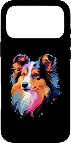 Vista 22 de Shetland Sheepdog Shelti Puppy Best Dog Walking Pet Case for iPhone 16