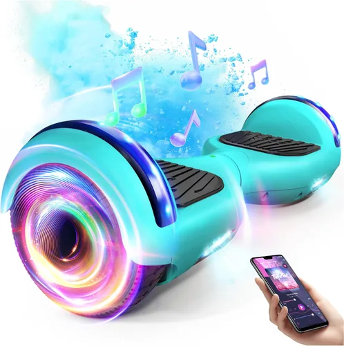 Vista 12 de SISIGAD Scooter, 6.5" Flash Wheels & Corlorful LED Lights, All for Girls Boys Kids Ages 6+