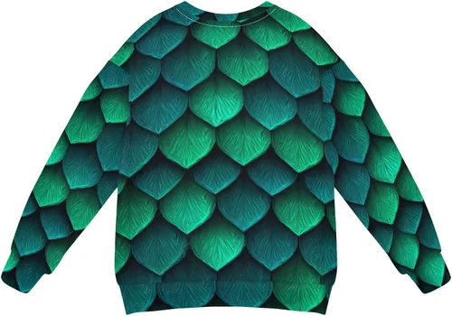 Vista 56 de Plaaee Sudadera de forro polar de manga larga con cuello redondo para niños o niñas, estampado de camiones monstruos, 4T