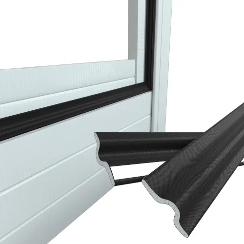 Vista 7 de Burlete de 26 pies para ventanas/puertas, tira de sellado de espuma autoadhesiva para corrientes de aire de ventanas, sellado de huecos