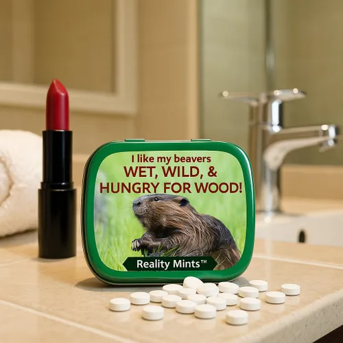 Vista 4 de I Like Beavers Mentas para amigos, regalos de Pascua para adultos, rellenos de calcetines traviesos, mejor amigo para hombres, mentas