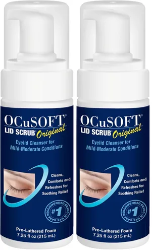 Vista 8 de Limpiador del párpado con espuma, 7.25 onzas líquidas, OCUSOFT064030, 1, 1, 1