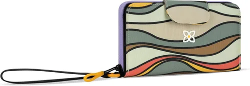 Vista 43 de Sherpani Tulum, cartera grande de nailon con cremallera alrededor, cartera con tarjetero organizador para mujer