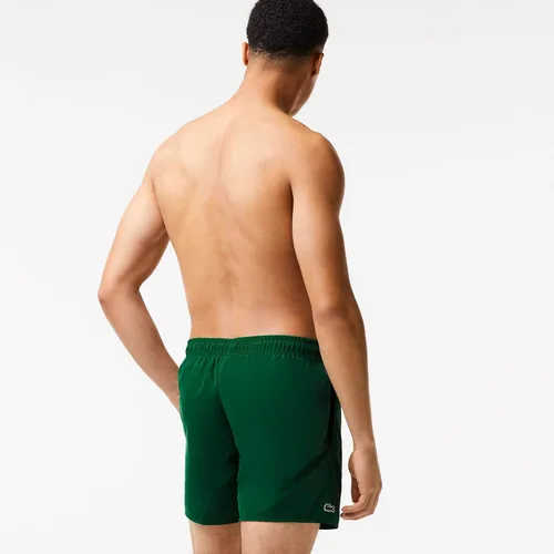 Vista 30 de Lacoste Bañador de secado rápido para hombre de 5.5 pulgadas