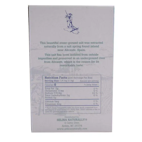 Vista 2 de Celtic Sea Salt Sal molida fina de 10.6 onzas (10.58 oz) – Grano extrafino, natural, gourmet – Para tarro coctelero, salado, 10.6 onzas