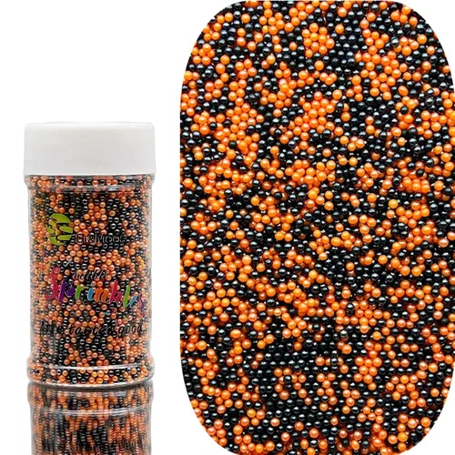 Vista 14 de SE Si&Moos Pink Nonpareil Sprinkles - Mini perlas comestibles de 0.079 in Rosa bebé