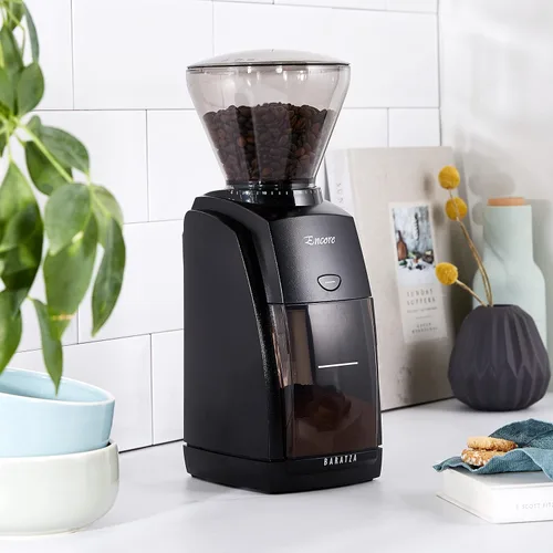 Vista 2 de Baratza Encore Molinillo de café de muelas cónicas, Negro