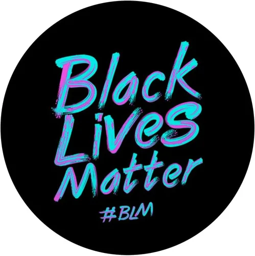 Vista 3 de No puedo respirar, historia africana negra, vidas negras importan PopSockets intercambiable PopGrip