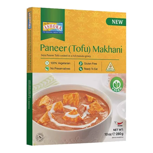 Vista 29 de Ashoka Comidas sin gluten, listas para microondas, veganas con granos negros y frijoles, comidas para calentar y servir, todas naturales Delhi Dal