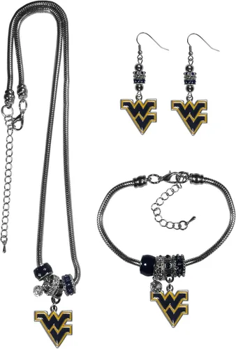 Vista 16 de Siskiyou Sports NCAA Euro Bead Jewelry - Juego de 3 piezas para mujer