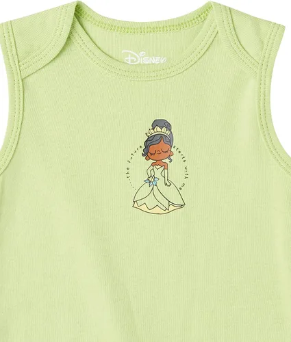 Vista 7 de Tienda Essentials Disney Star Wars Body de princesa sin mangas, paquete de 6