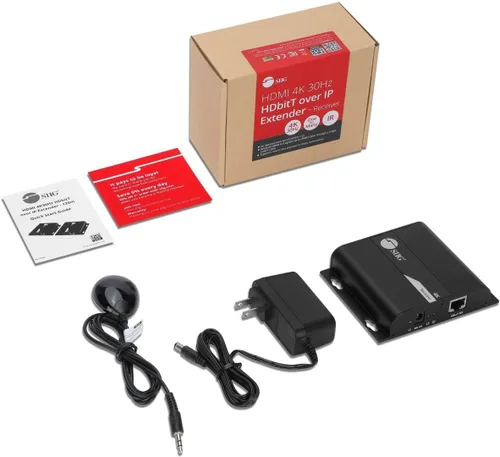 Vista 9 de SIIG Extensor HDMI 4K a través de IP CAT5e/6/7 Ethernet, hasta 394 pies - receptor solamente (CE-H25E11-S2)