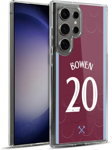 Vista 60 de Head Case Designs Officially Licensed West Ham United FC James Ward-Prowse 2023/24 Players Home Kit Gel Case [Military Grade Protection] Compatible