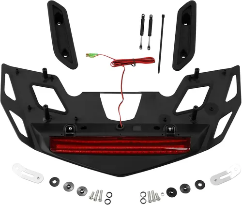 Vista 10 de TCT-MOTORPARTS Soporte de equipaje para maletero con luz LED para Honda Honda Goldwing 1800 GL1800 2021-2023