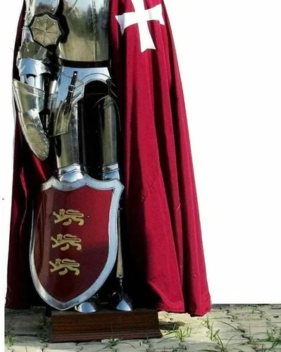 Vista 4 de NauticalMart Crusader - Traje completo de armadura medieval de caballero de combate