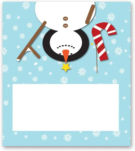 Vista 8 de Stonehouse Collection Tarjetas de lugar de Navidad para coches y árboles, 25 tiendas de campaña de Navidad, tarjetas de lugar (coche y árbol)