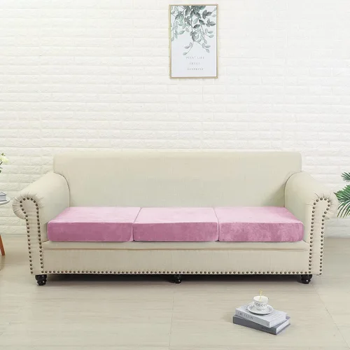 Vista 99 de Jonuiony Funda universal para sofá resistente al desgaste, fundas de terciopelo elástico para cojines separados para sofá, fundas de sofá