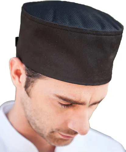 Vista 3 de Hyzrz 6 Pcs Unisex Vent Chef Hats Adjustable Kitchen Cooking Caps with Breathable Mesh Top for Chefs Cooker and Worker