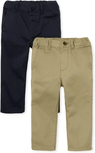 Vista 43 de The Children's Place Pantalones chinos ajustados para bebés y niños pequeños