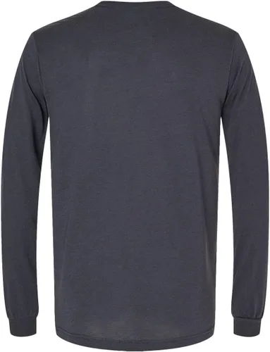 Vista 95 de Canvas Filmore 3501 - Camiseta de 4.2 onzas para hombre manga larga (1) Ceniza + (1) Jaspeado atlético